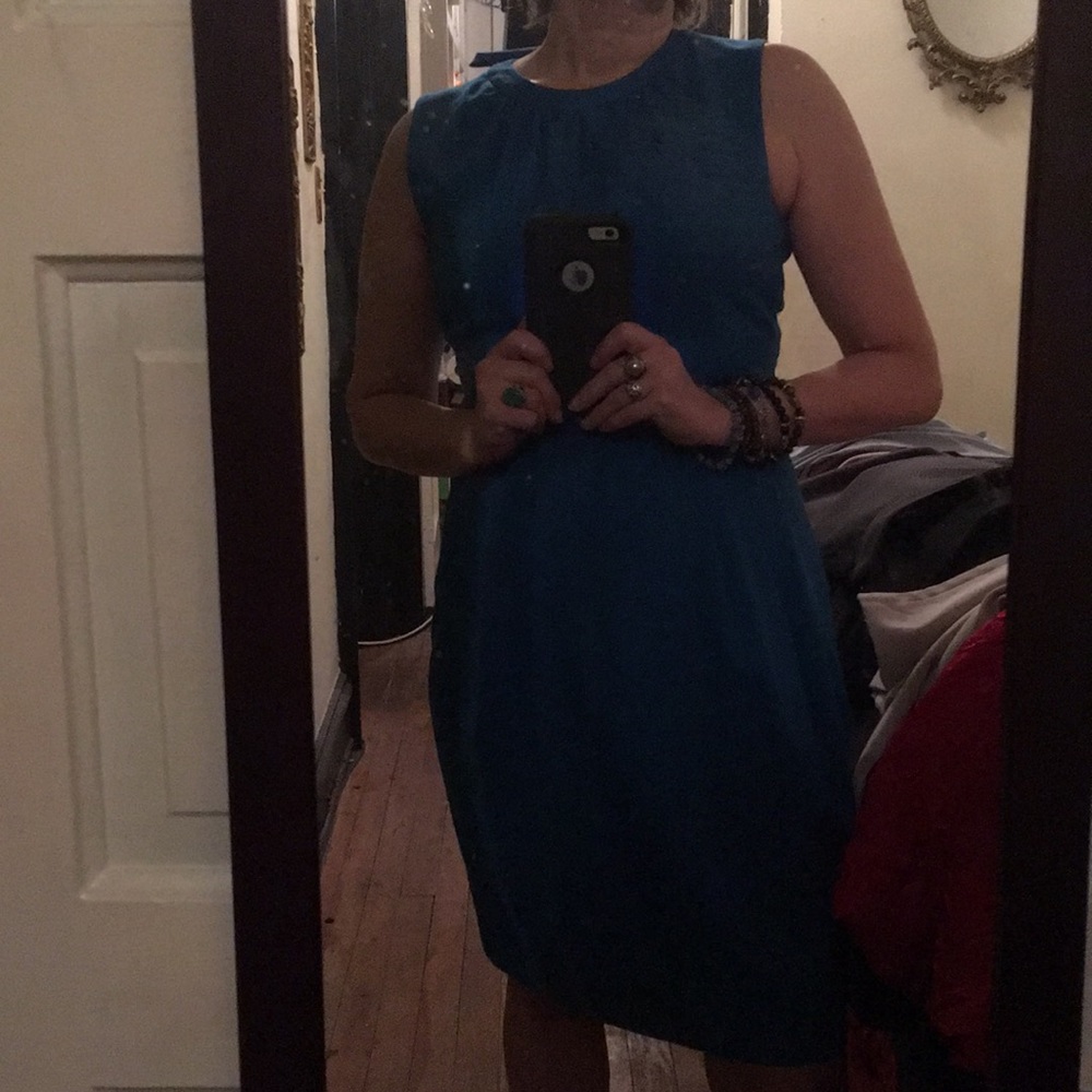 🎉HP Everyday Essentials🎉  J. Crew blue dress